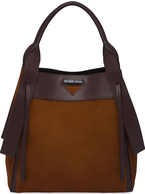 prada ouverture large brown|prada tote bag.